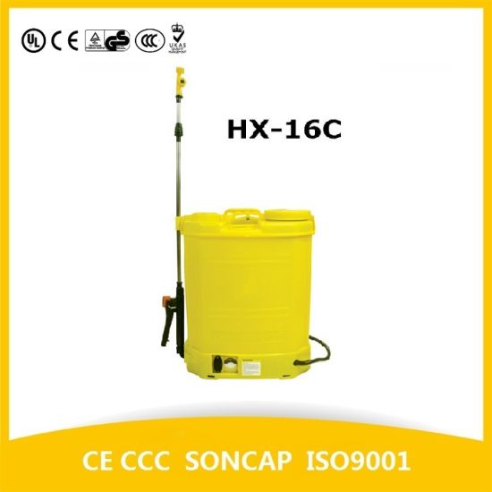 16L Rechargeable Battery Sprayer Electric Sprayer (HX-16C)