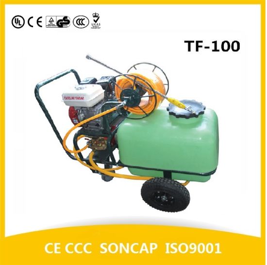 100 Liter High Pressuer Petrol Engine Power Garden Sprayers with Wheels (TF-100)
