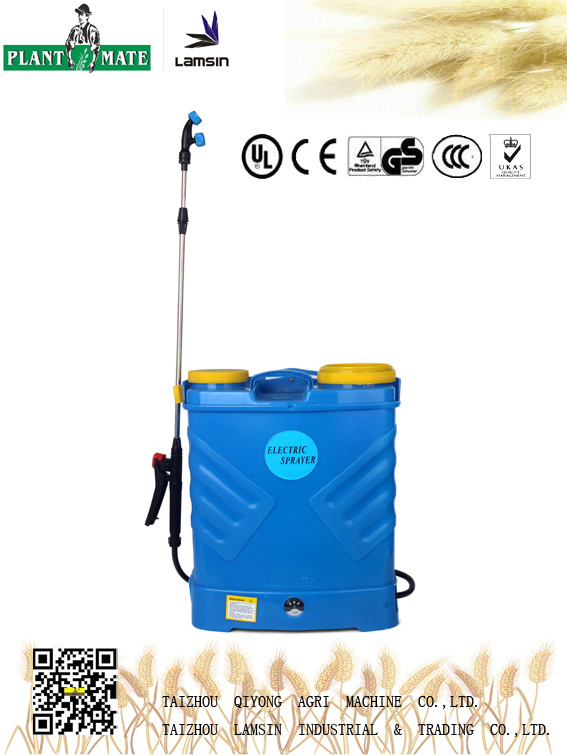 20L农业/花园/家庭用电动背负式喷雾器（HX-20C）