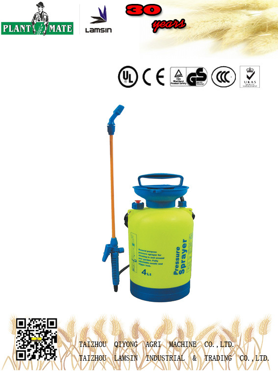 具有ISO9001 / Ce / CCC（TF-04-2）的4L农用气压喷雾器