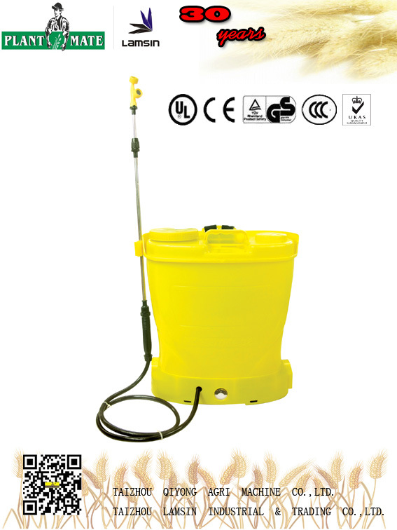 16升农业/花园/家庭用电动背负式喷雾器（HX-16D）