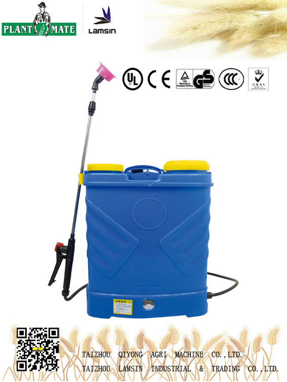 20L农业/花园/家庭用电动背负式喷雾器（HX-20C）