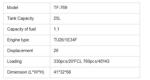背负式喷雾器和背负式动力喷雾器（TF-769）