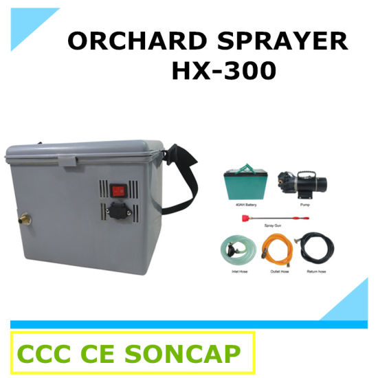 40ah Big Battery with High Pressure Pump Orchard and High Tres Sprayer (HX-300)